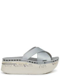 Premiata Women's Sandalo Moura Silver