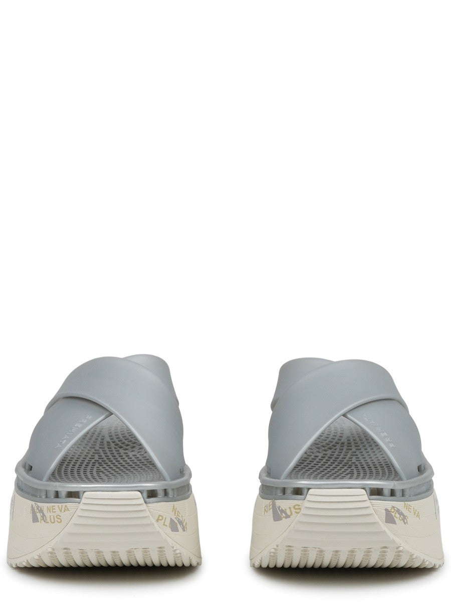 Premiata Women's Sandalo Moura Silver