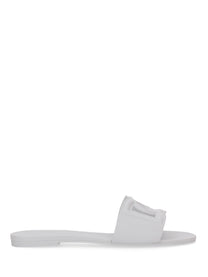 Dolce &amp; Gabbana Women's Sandalo Slide Beachwear White