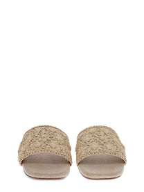 Castañer Women's Sandalo Slip on Pisa Beige