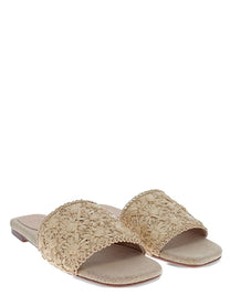 Castañer Women's Sandalo Slip on Pisa Beige