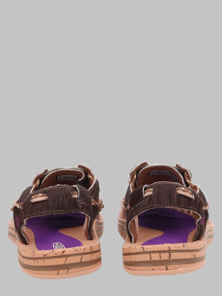 Keen Men's Sandalo Uneek Lea Brown