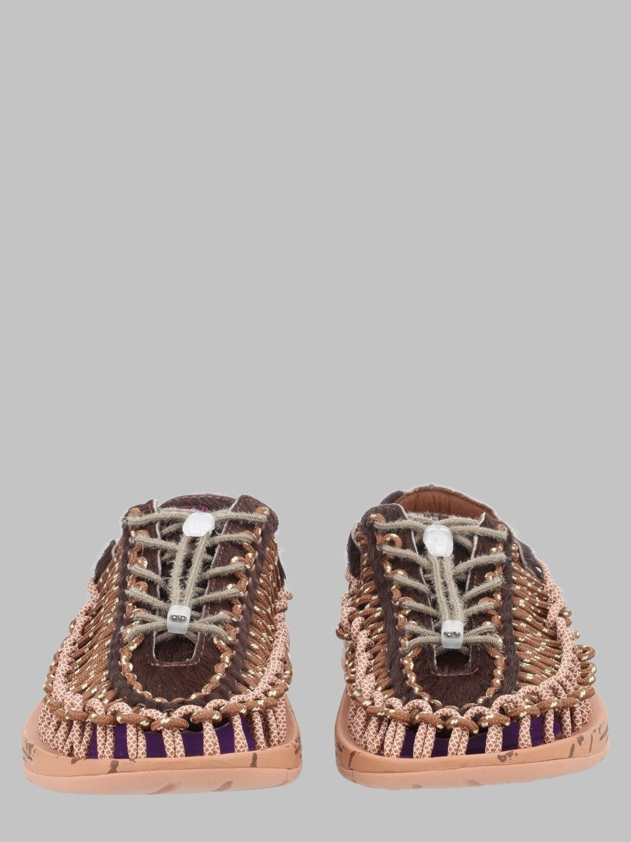 Keen Men's Sandalo Uneek Lea Brown