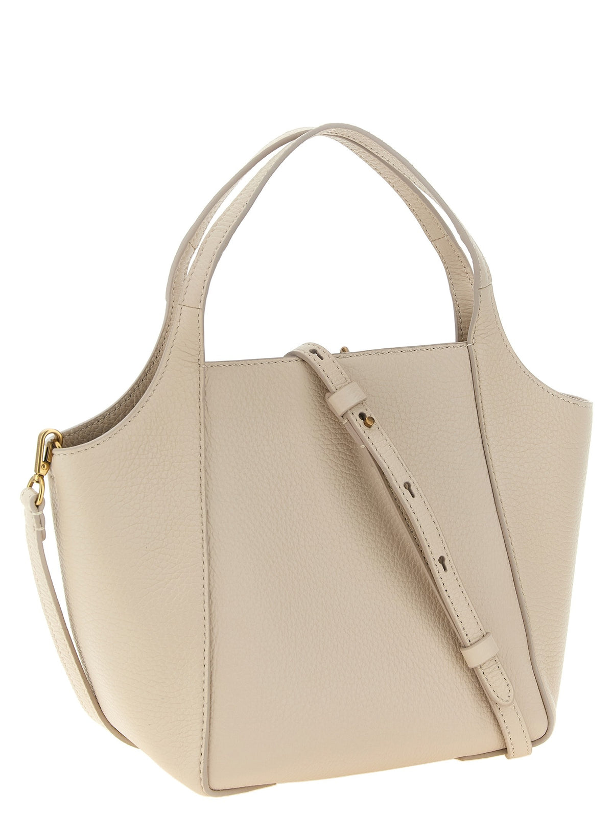 Brunello Cucinelli Sartorial Bucket Small Handbag Beige