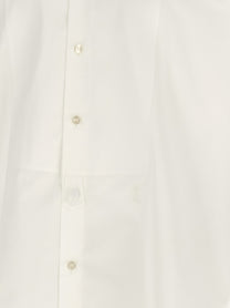 Saint Laurent Sartorial Plastron Shirt White