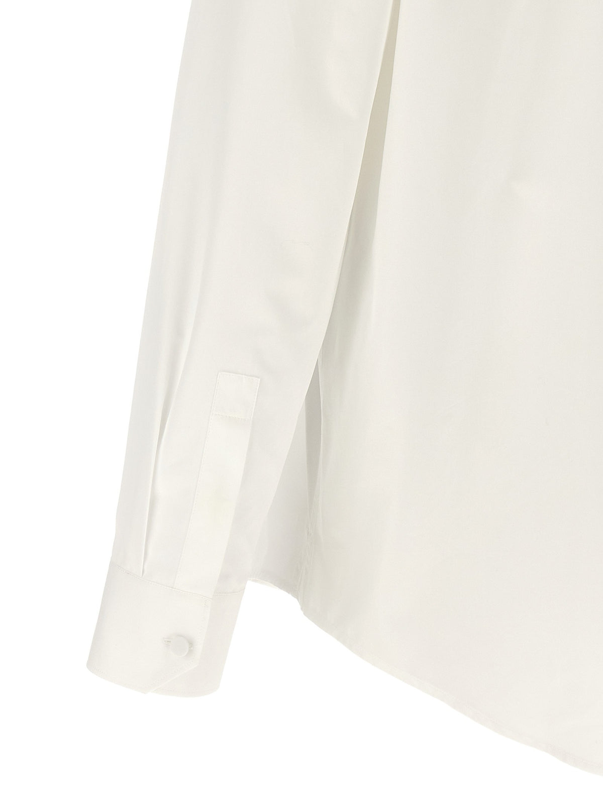 Saint Laurent Sartorial Plastron Shirt White
