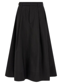 Brunello Cucinelli Sartorial Skirt Black