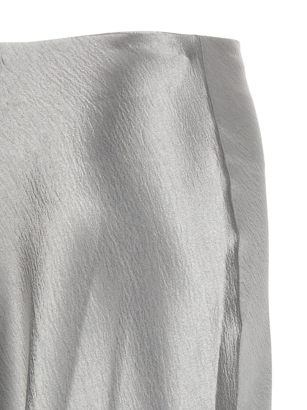 Tory Burch Satin Skirt Grey