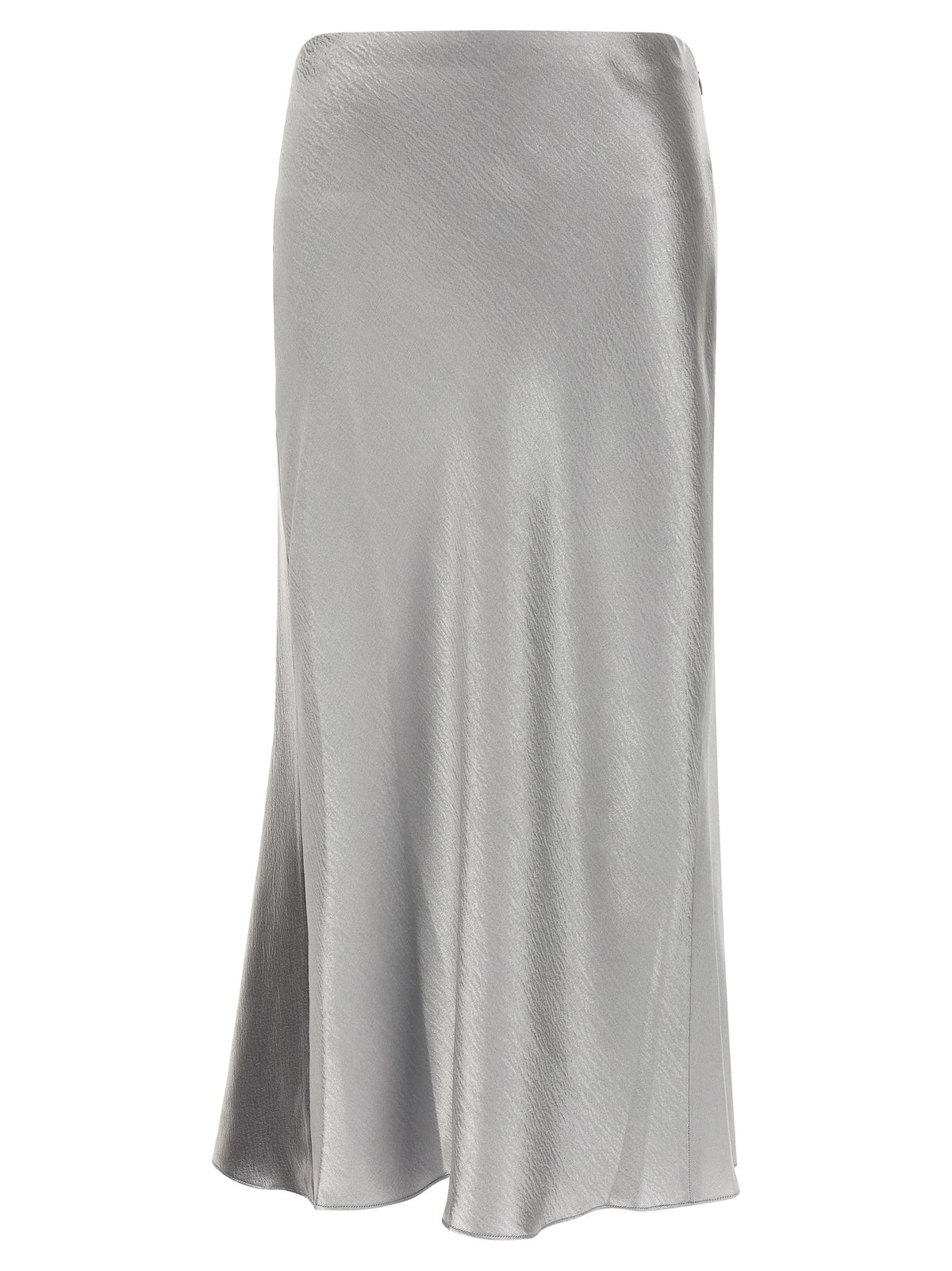 Tory Burch Satin Skirt Grey
