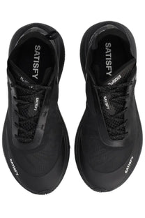 Satisfy men’s sneaker therocker black with sleek minimalist design and breathable mesh upper for athletic use