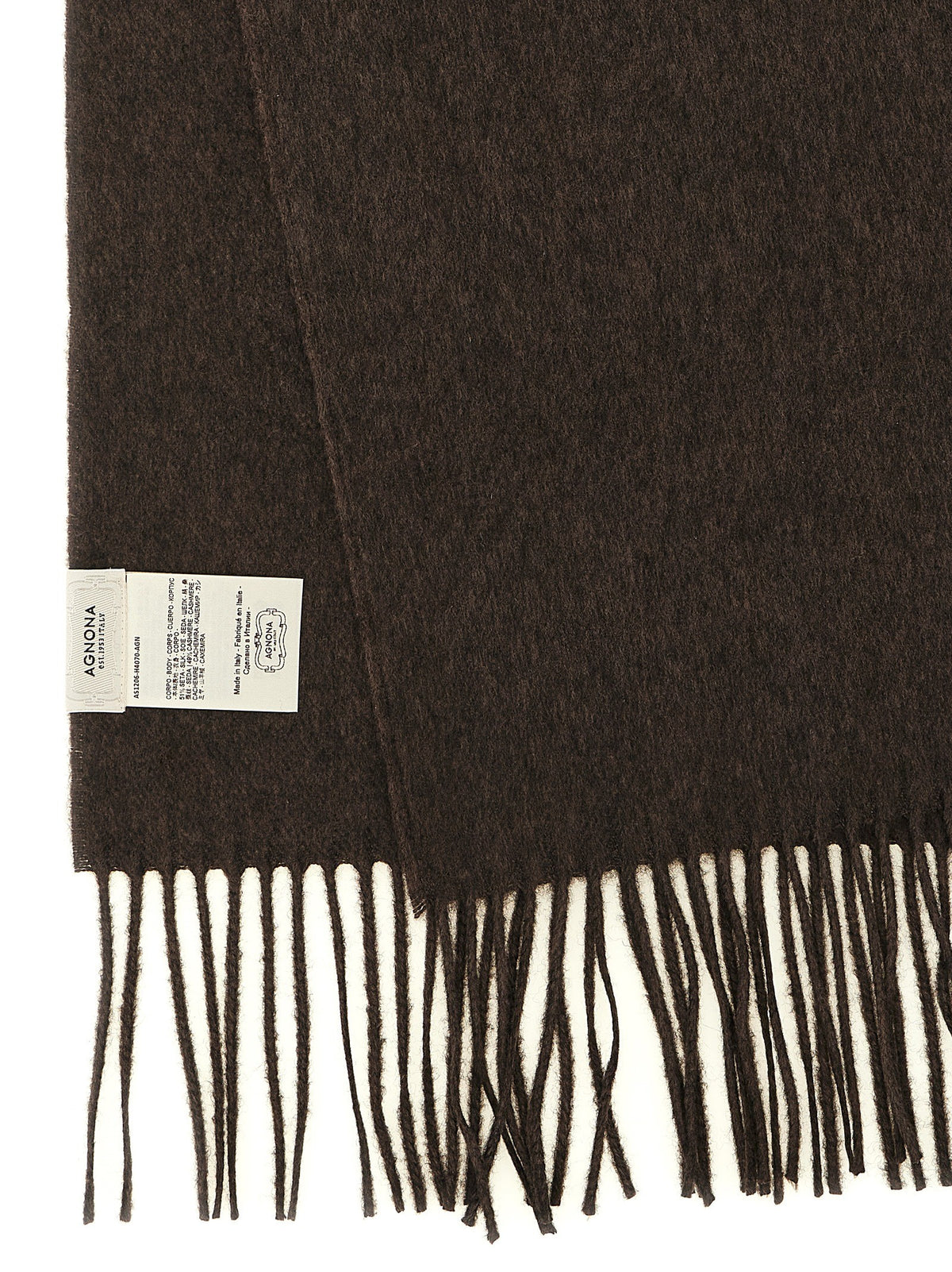 Agnona Scarf Brown