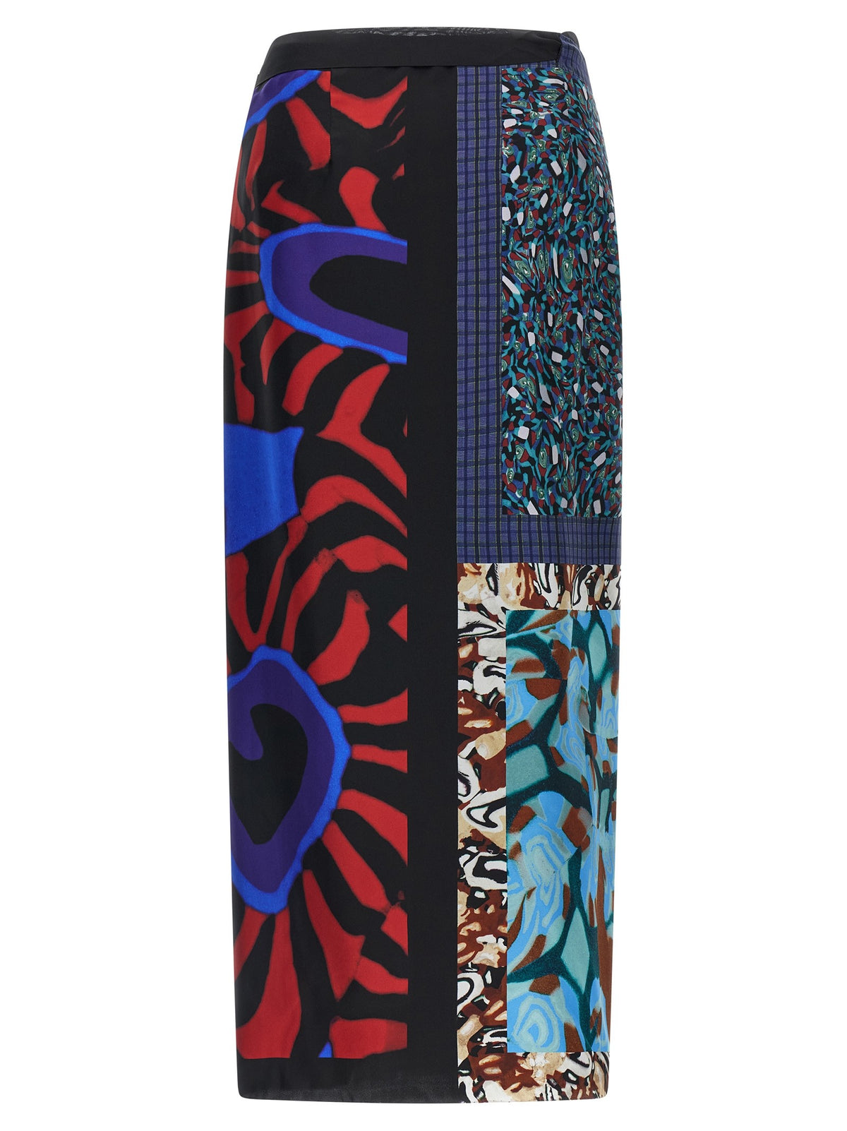 Dries Van Noten Scarfy Skirt Gold