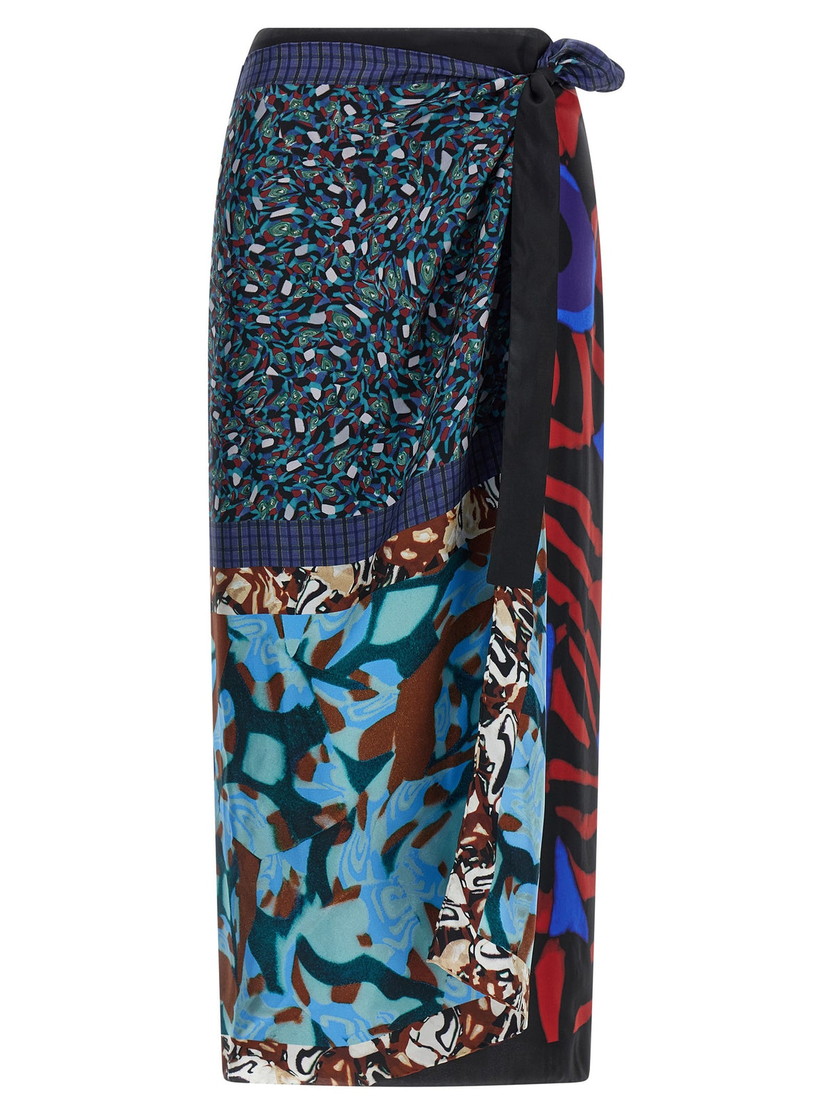 Dries Van Noten Scarfy Skirt Gold