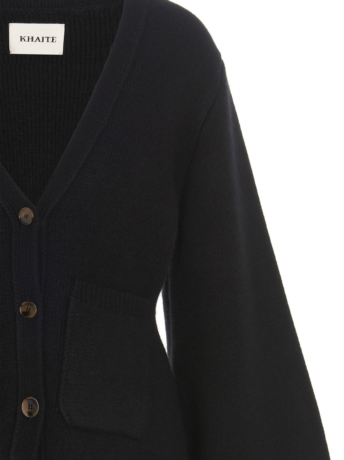 Khaite Scarlet Cardigan Black