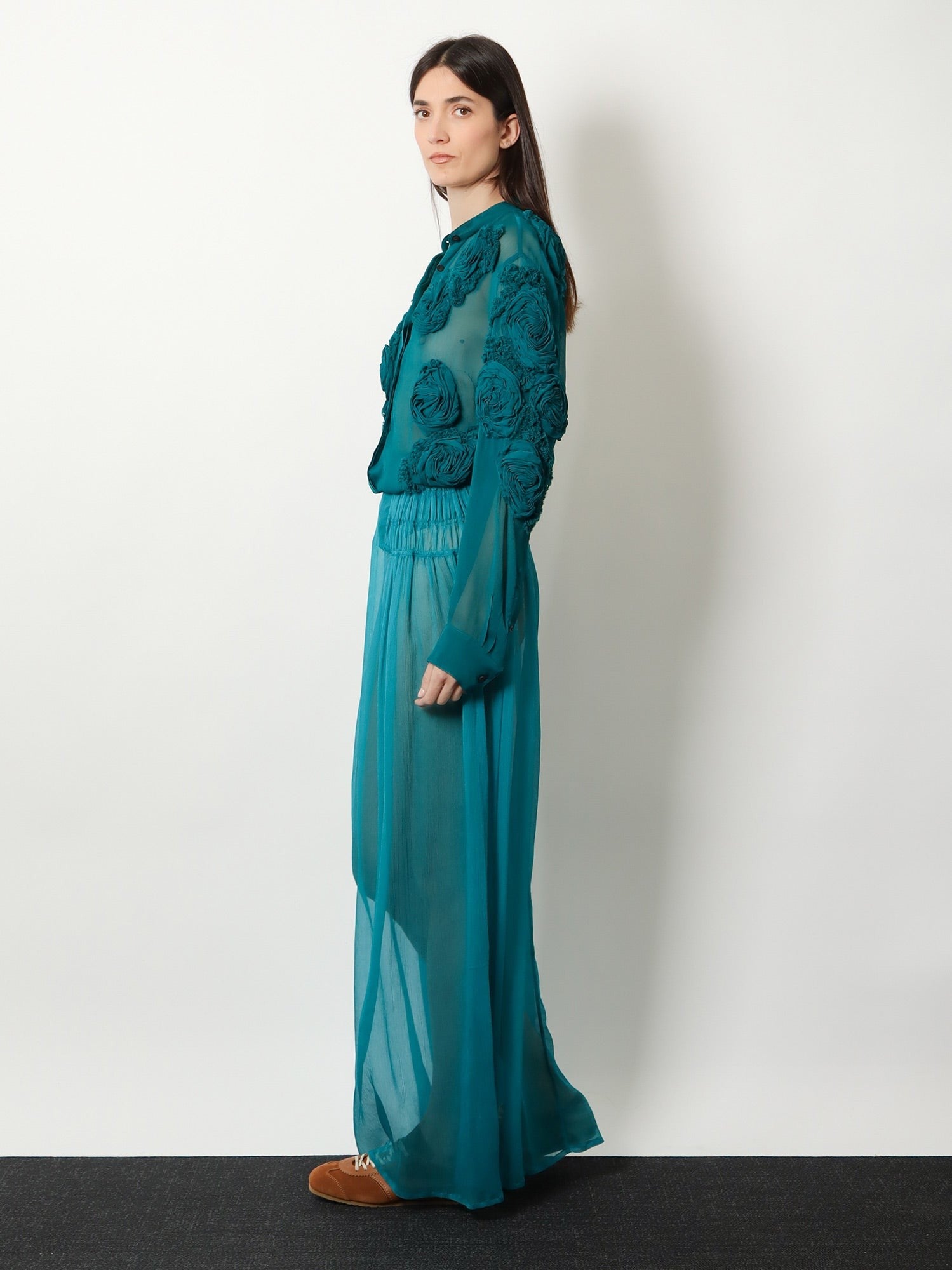 Dries Van Noten Women's Scarlett Skirt Green