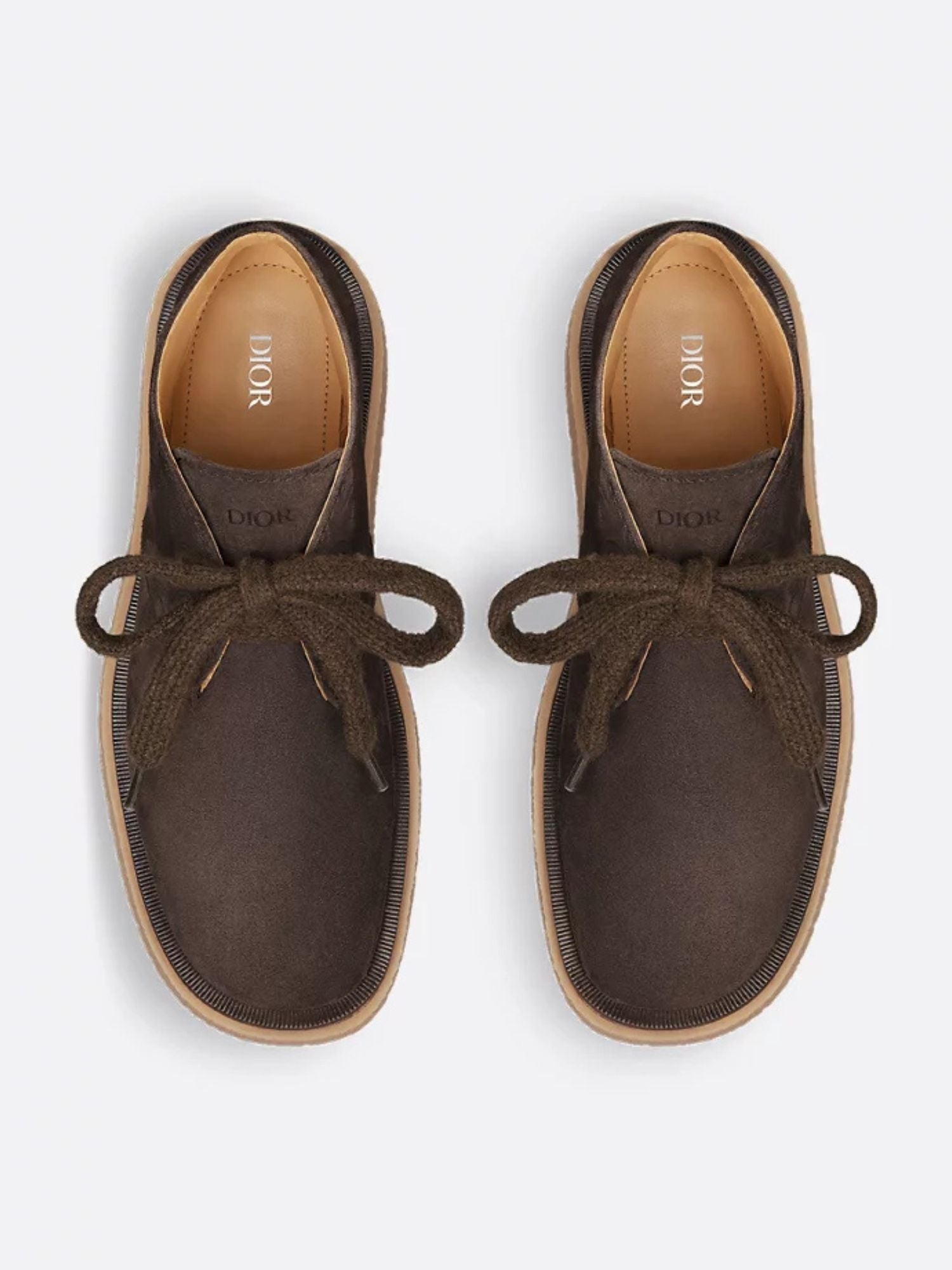Dior Men's Suede Boot Brown