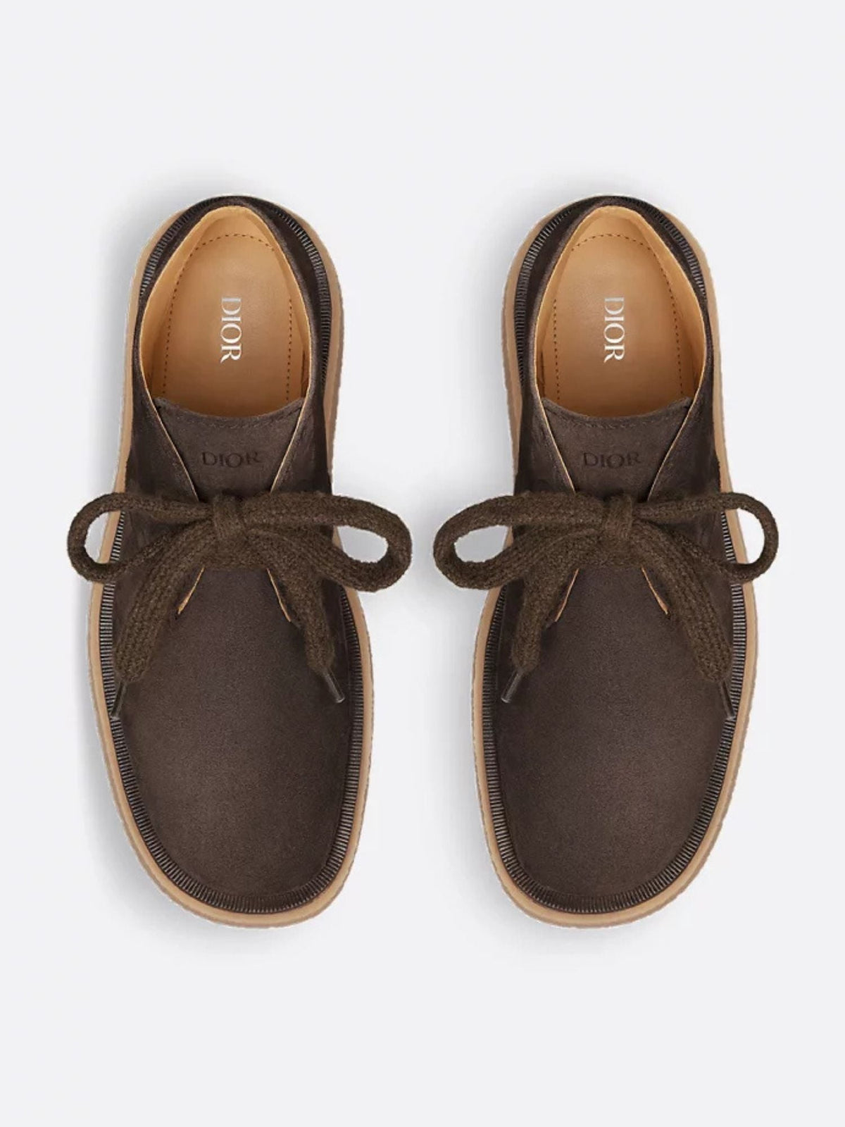 Dior Men's Suede Boot Brown
