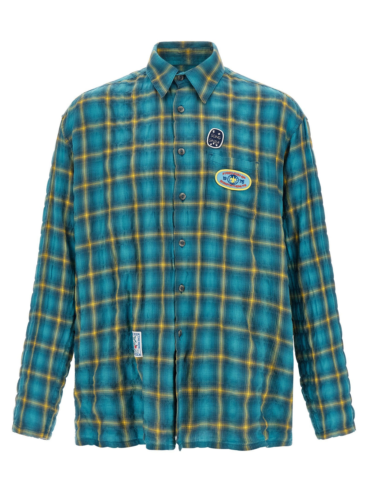 Song For The Mute School Shirt Blue