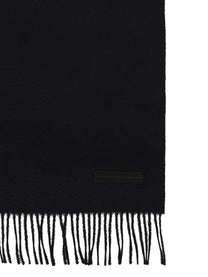 Zegna Men's Cashmere Scarf Black, view 2
