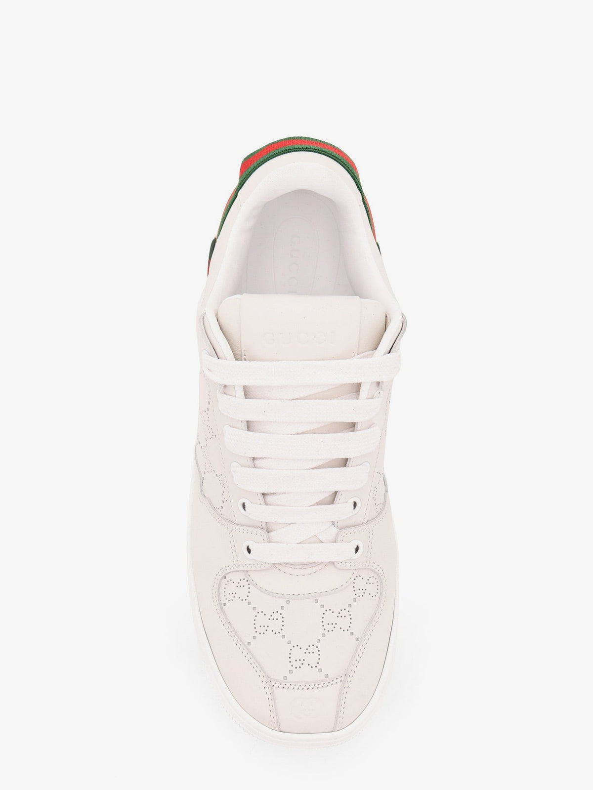 Gucci Men's Screener Leather Sneakers White