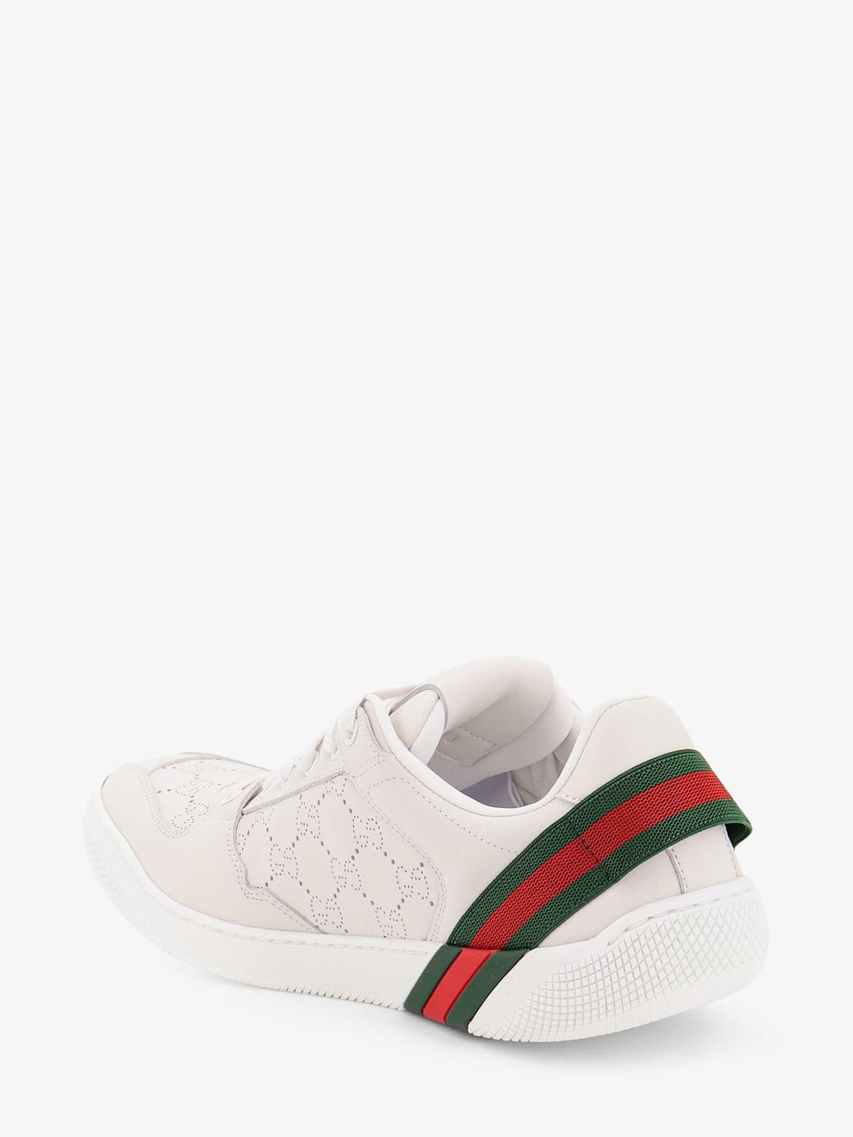 Gucci Men's Screener Leather Sneakers White
