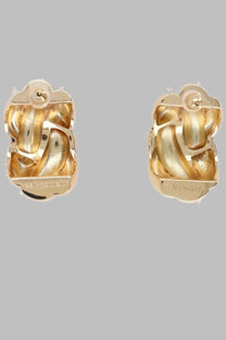 self-portrait Women's Orecchini Knot Gold