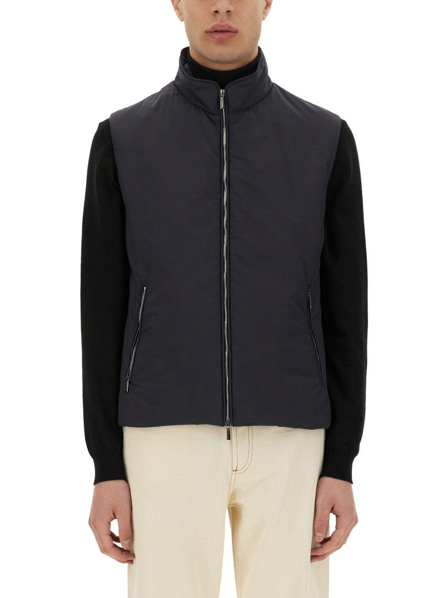 MooRER Men's Senio Skt Vest Blue