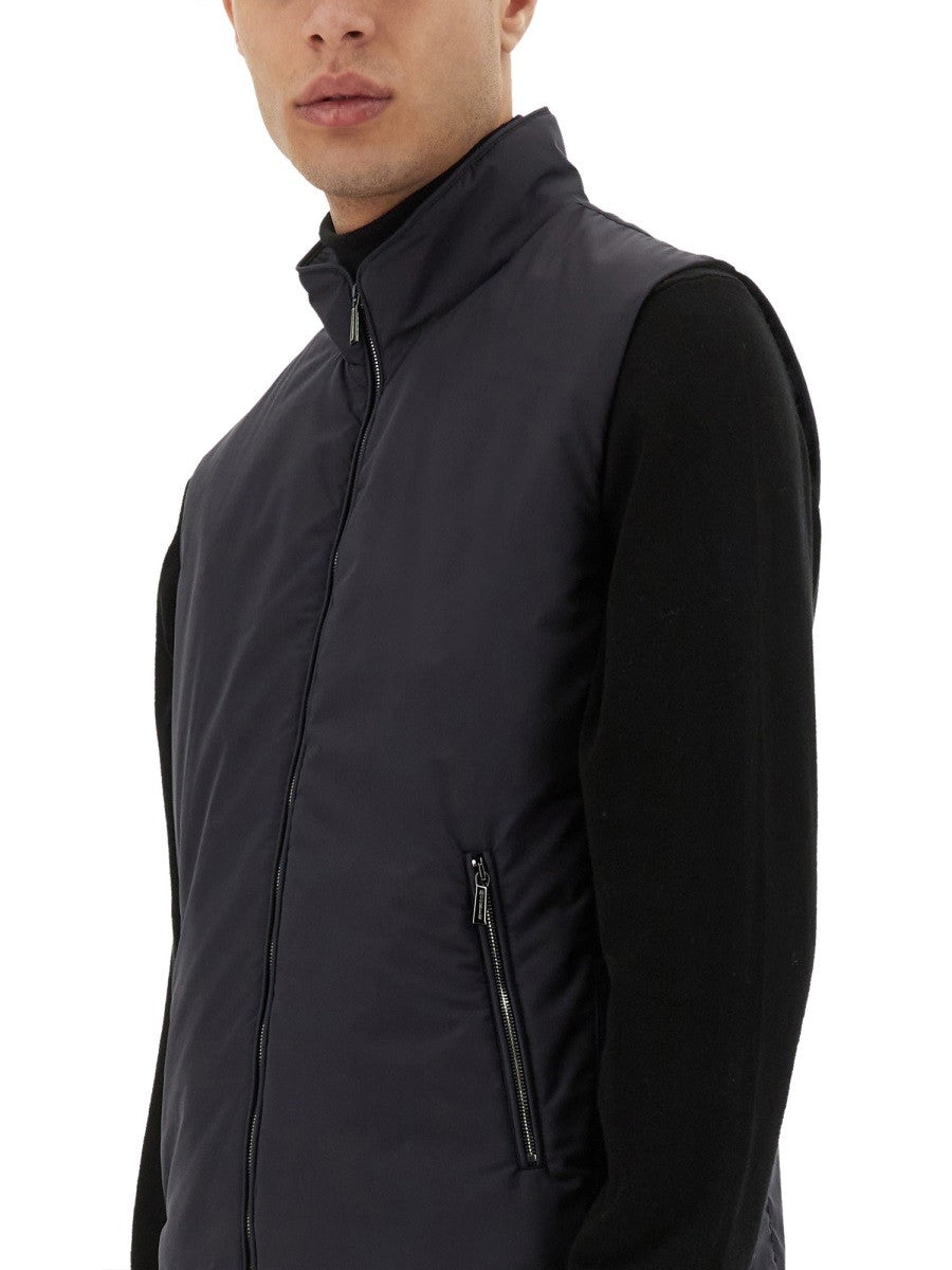 MooRER Men's Senio Skt Vest Blue