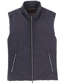 MooRER Men's Senio Skt Vest Blue