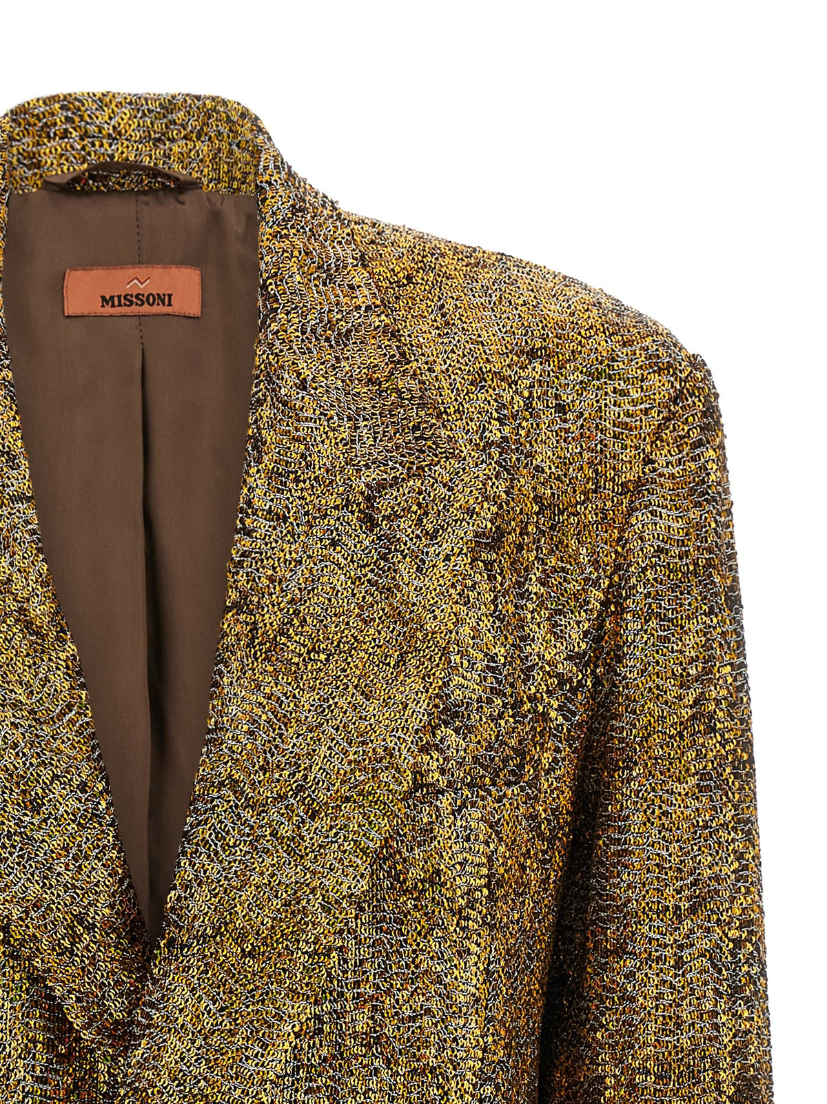 Missoni Sequin Blazer Gold