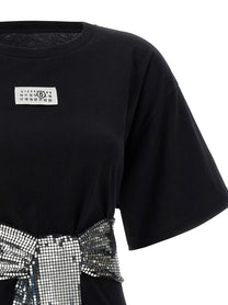 MM6 Maison Margiela Sequin Gloves Shirt Black