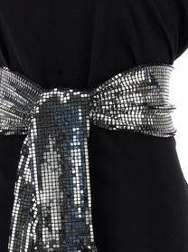 MM6 Maison Margiela Sequin Gloves Shirt Black
