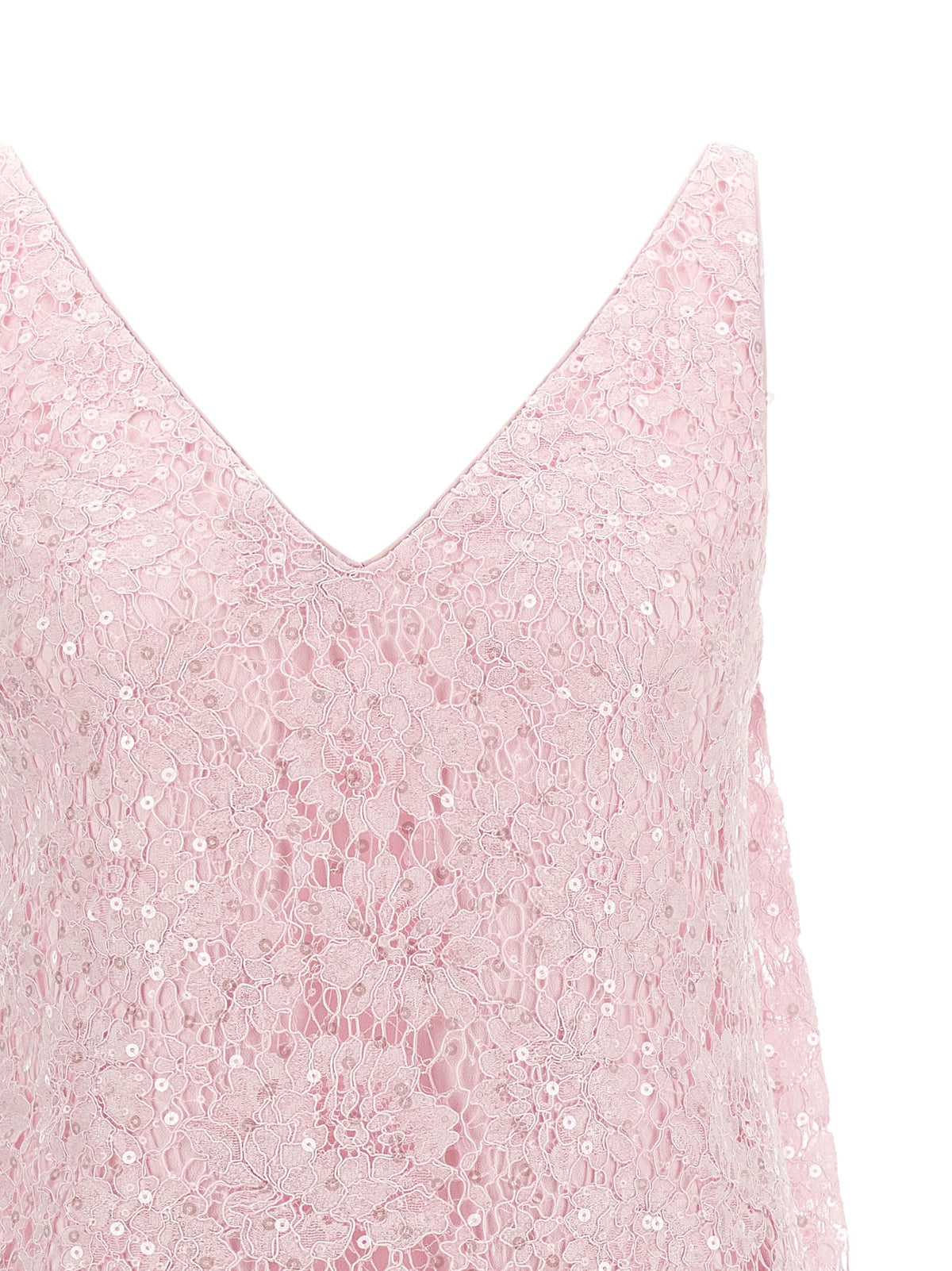 self-portrait Sequin Lace Dress Blue