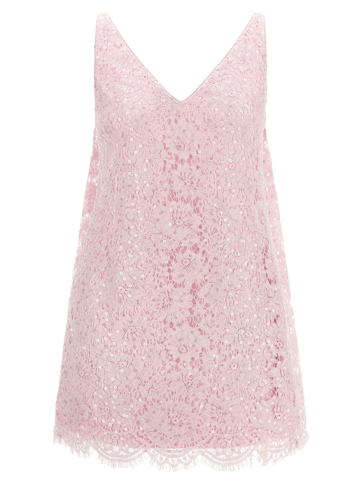 self-portrait Sequin Lace Dress Blue