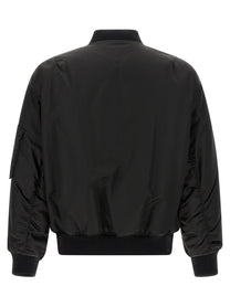 Saint Laurent Serge Bomber Jacket Black
