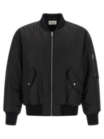 Saint Laurent Serge Bomber Jacket Black