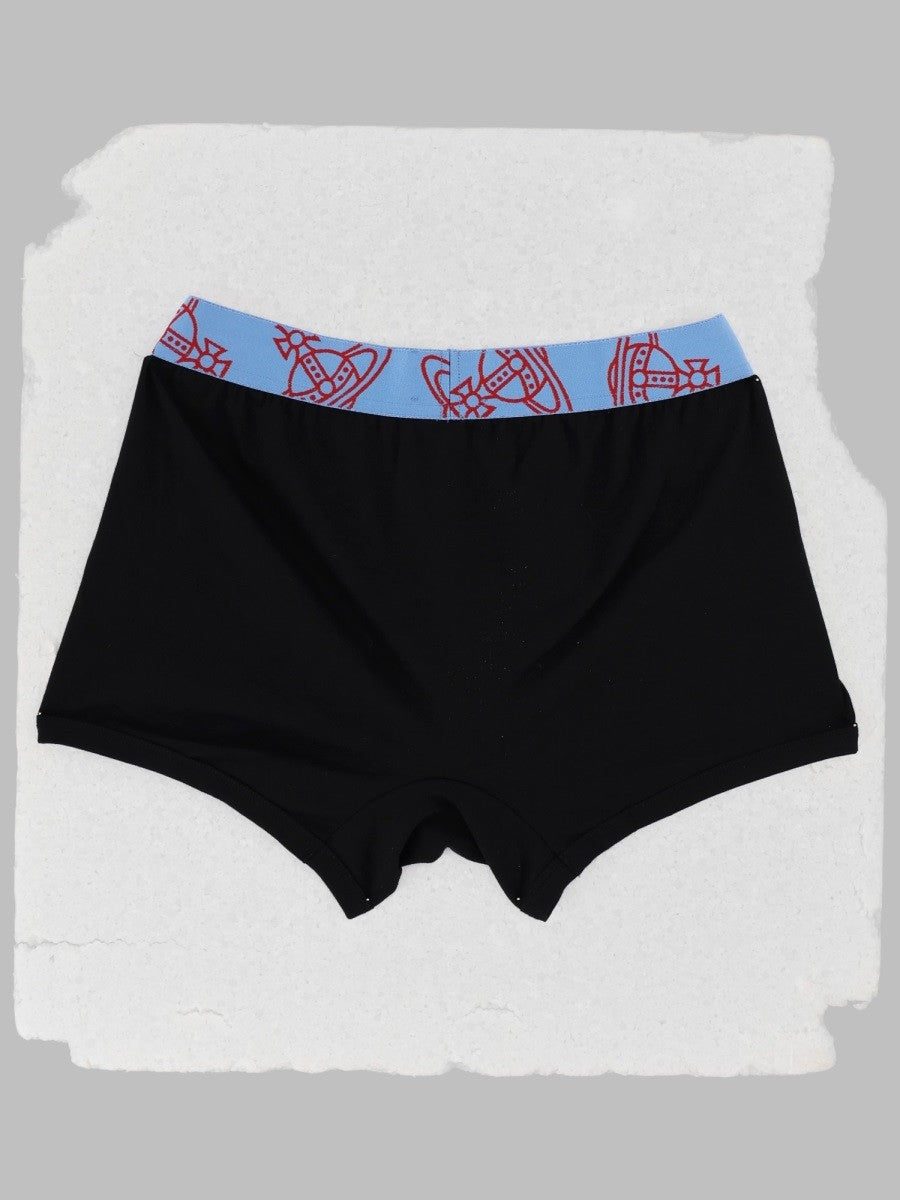 Vivienne Westwood Men's Set DA Due Boxer in Cotone Black