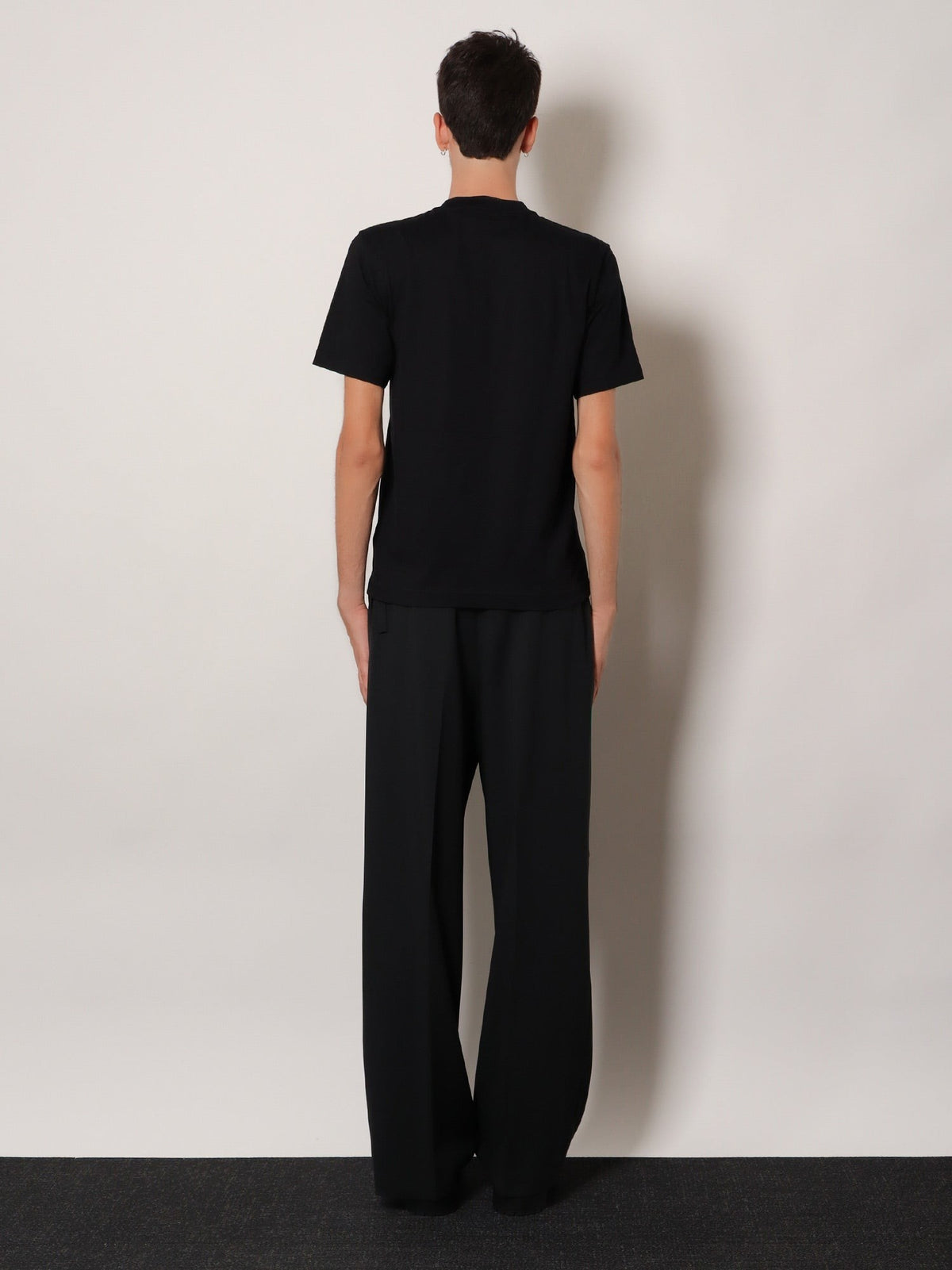 Burberry Men's Seth Organic Cotton Blend Shirt Black