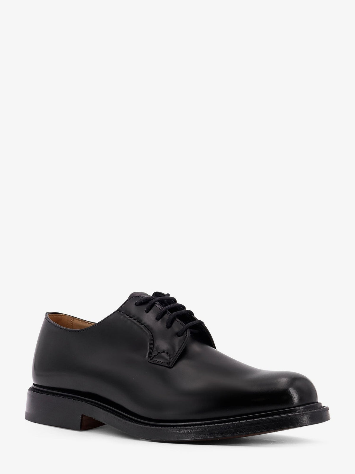 Church's Men's Shannon Leather Lace up Shoes Black