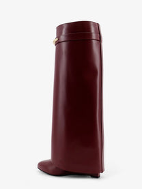 Givenchy Women's Shark Pinch Boots Red