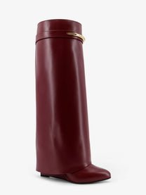 Givenchy Women's Shark Pinch Boots Red
