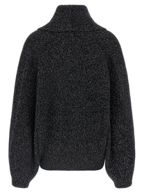 Toteme Shawl Neck Cardigan Black, view 2