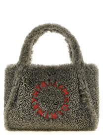 Stella McCartney Shearling Shopping Bag Grey