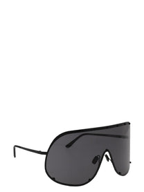 Rick Owens Shield Sunglasses Black