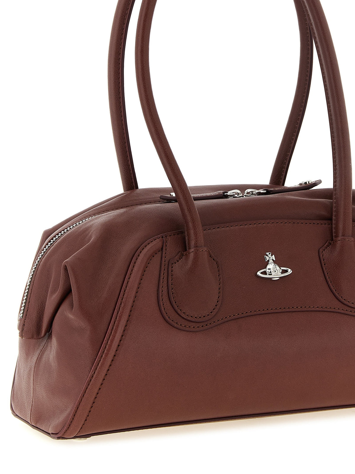 Vivienne Westwood Shirley Small Shoulder Bag Brown