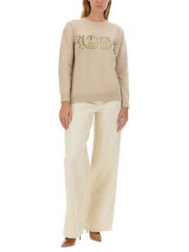 Max Mara Women's Shirt Plata Beige