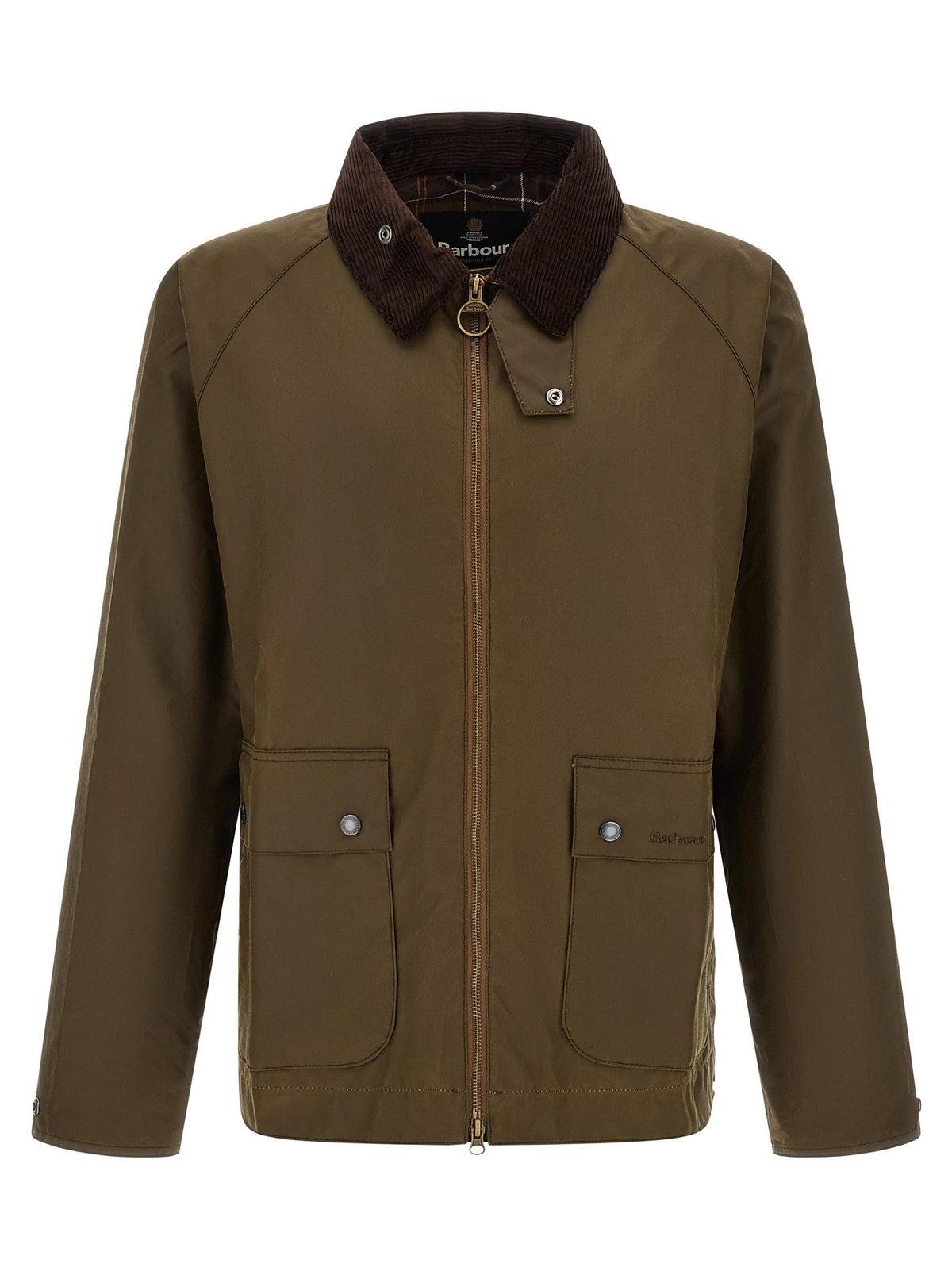 Barbour Short Bedale Jacket Brown