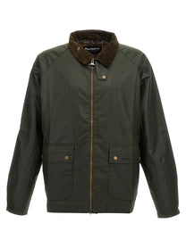 Barbour Short Bedale Jacket Green