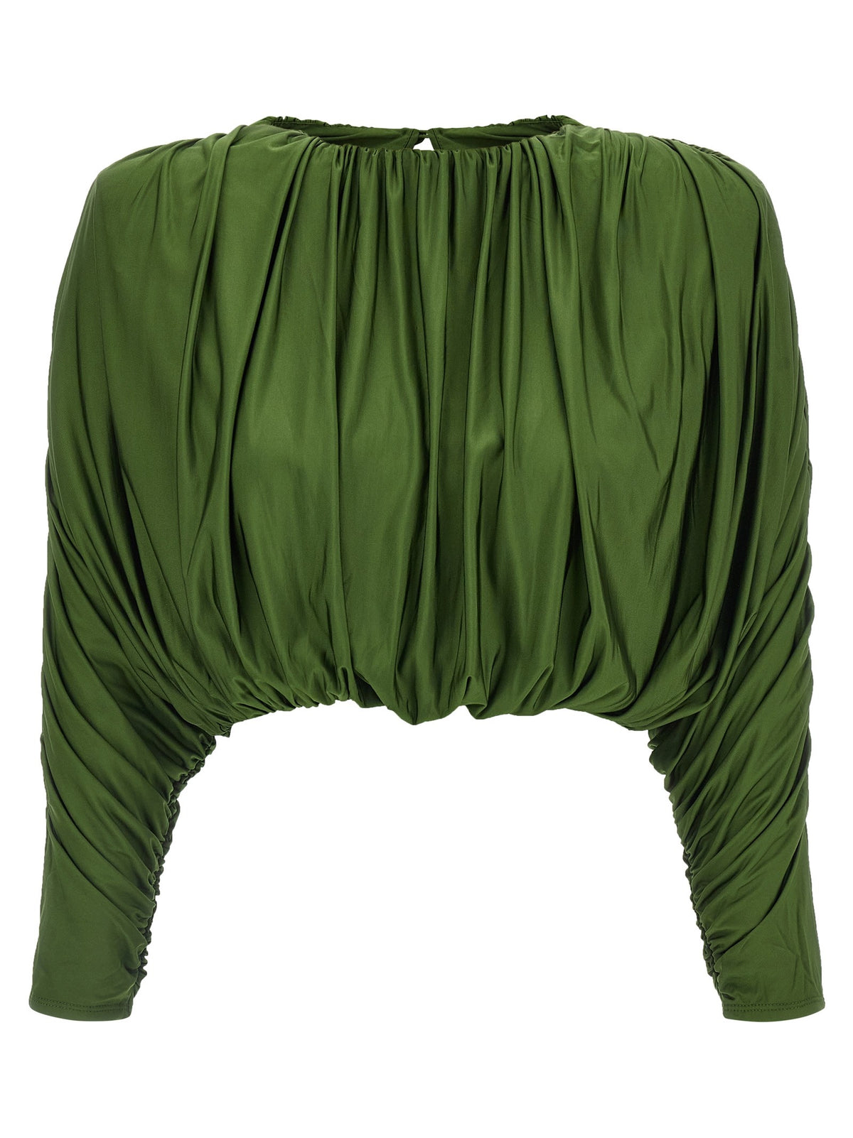 self-portrait Short Top Green