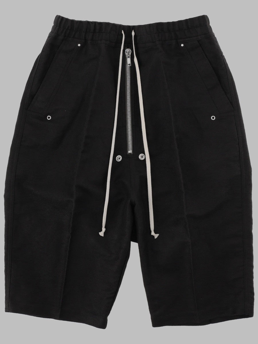 Rick Owens Men's Shorts Bela Pods Black